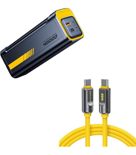 Amazon.com: AOHI 140W PD3.1 The Future Starship 2-in-1 40000mAh